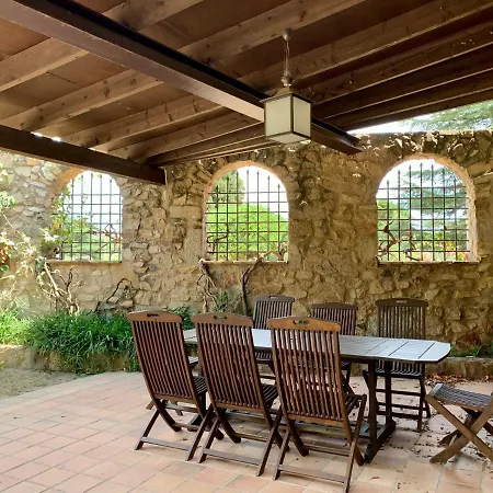 Villa Els Racons Del Castle In Wine Territory Capmany